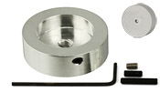 EM-Tec HJ12 Hitachi M4 adapter for Ø15mm JEOL or ISI stubs, Ø25x10mm, M4